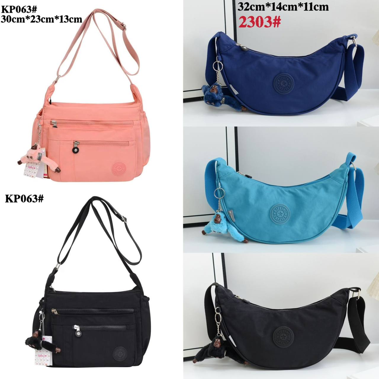 KIPLING SLING BAGS GOOD QUALITY 
45 dhs✅

Zain295
♥️♥️♥️