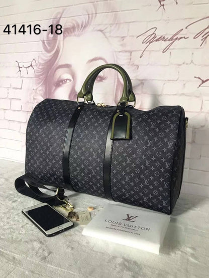 LV 
Travel Bags
140 dhs✅ Glossy
130 dhs✅ Normal

Zain137
♥️♥️♥️