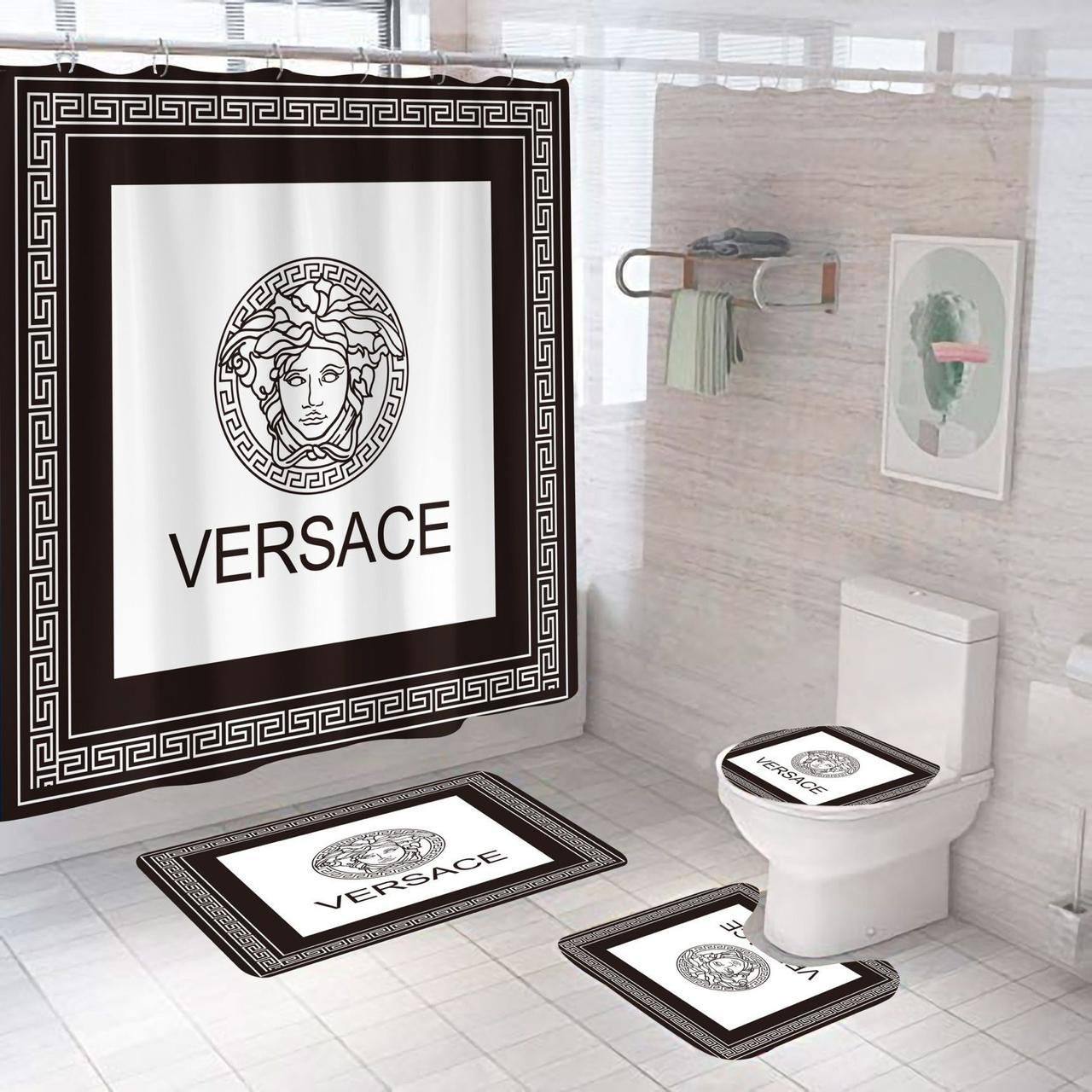 New collection 🔥🔥🔥🔥
Bathroom full set 
 1 Carten size 180*180
3 carpet 
Full set 4pcs 
140 dhs🪙💕

Zain99
♥️♥️♥️