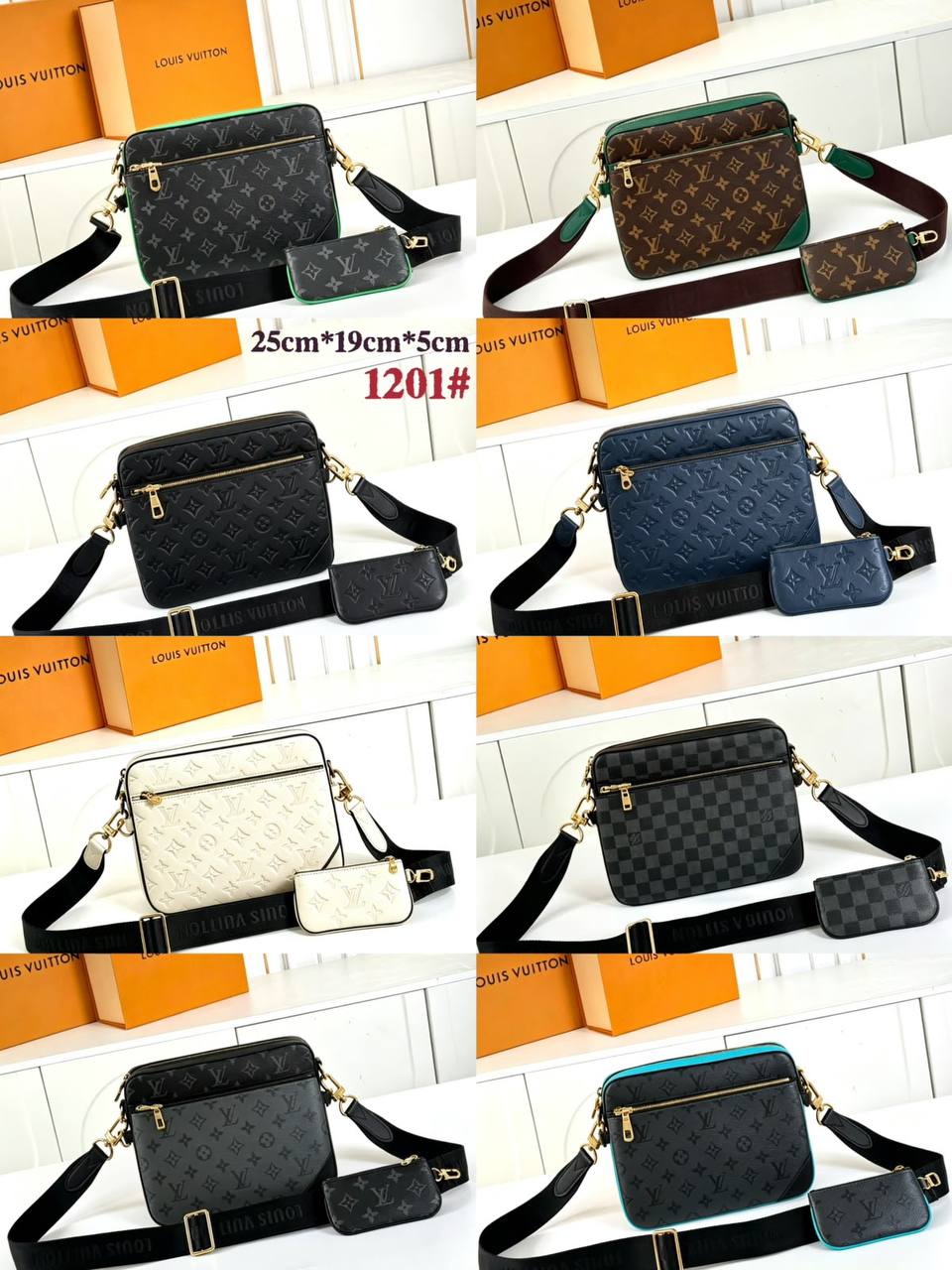 LV SLING BAG 
3 IN 1 
 GOOD QUALITY
 WITH BOX
120 dhs🇦🇪🇦🇪

Zain295
♥️♥️♥️