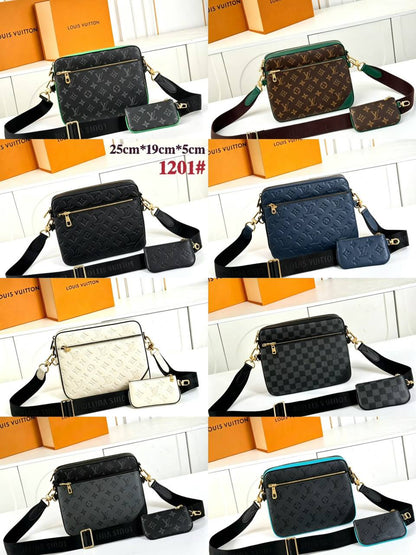 LV SLING BAG 
3 IN 1 
 GOOD QUALITY
 WITH BOX
120 dhs🇦🇪🇦🇪

Zain295
♥️♥️♥️