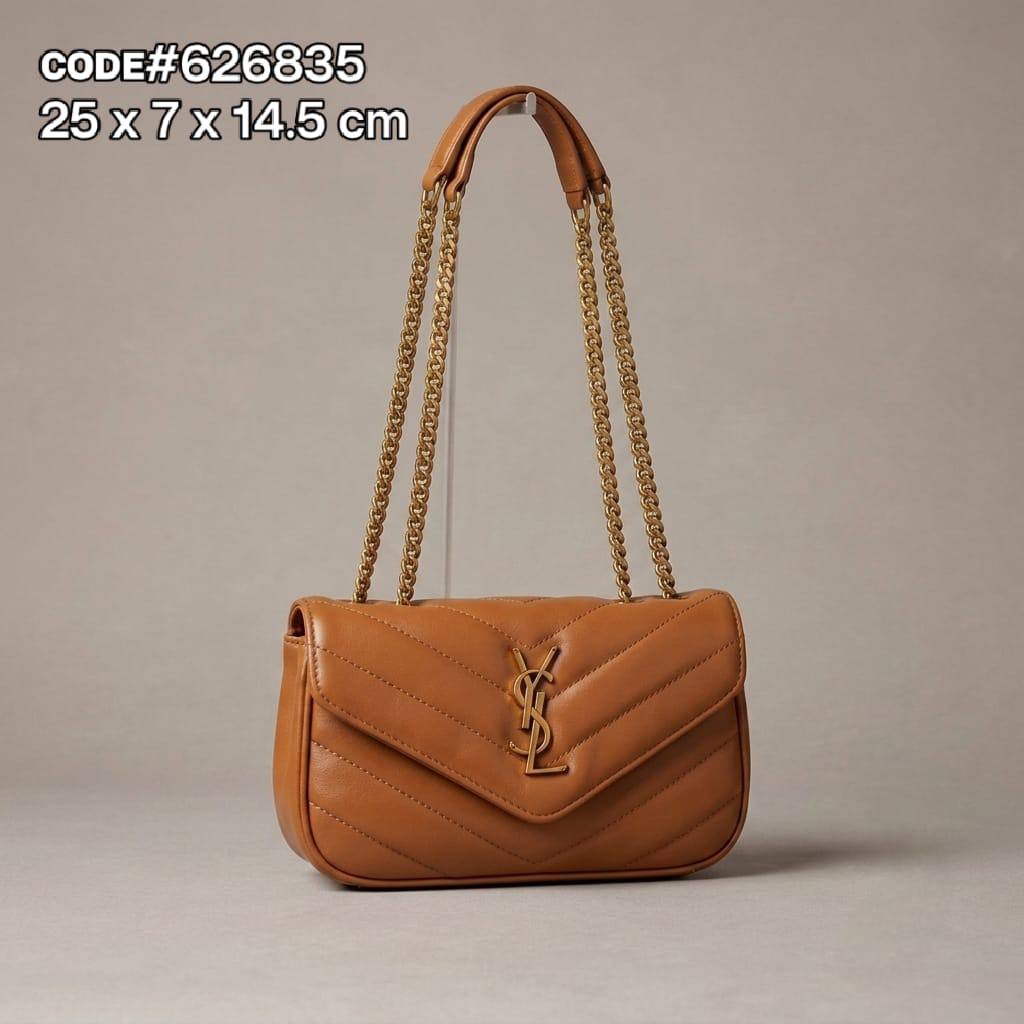 YSL
ʟᴏᴜʟᴏᴜ sʜᴏᴜʟᴅᴇʀ ʙᴀɢ
ɪɴ ʙʀᴏɴᴢᴇ ɢᴏʟᴅ ᴛᴏɴᴇᴅ
ʜᴀʀᴅᴡᴀʀᴇ ɪɴ sɪɢɴᴀᴛᴜʀᴇ ʟᴏɢᴏ
sᴏғᴛ ʟᴀᴍʙsᴋɪɴ ʟᴇᴀᴛʜᴇʀ ᴍᴀᴛᴇʀɪᴀʟ
sɪᴢᴇ: 25 cm
ᴡɪᴛʜ BOX

90 dhs🇦🇪🇦🇪

Zain31
♥️♥️♥️