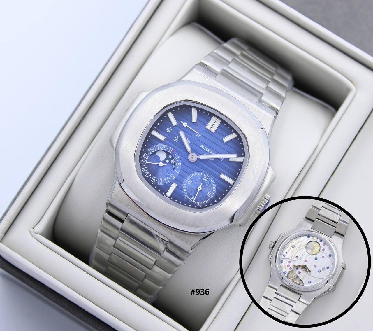 PATEK PHILIPPE NAUTILUS 
MEN GOOD QUALITY

(AUTOMATIC )

350 DHS🇦🇪🇦🇪🇦🇪
Zain58
♥️♥️♥️