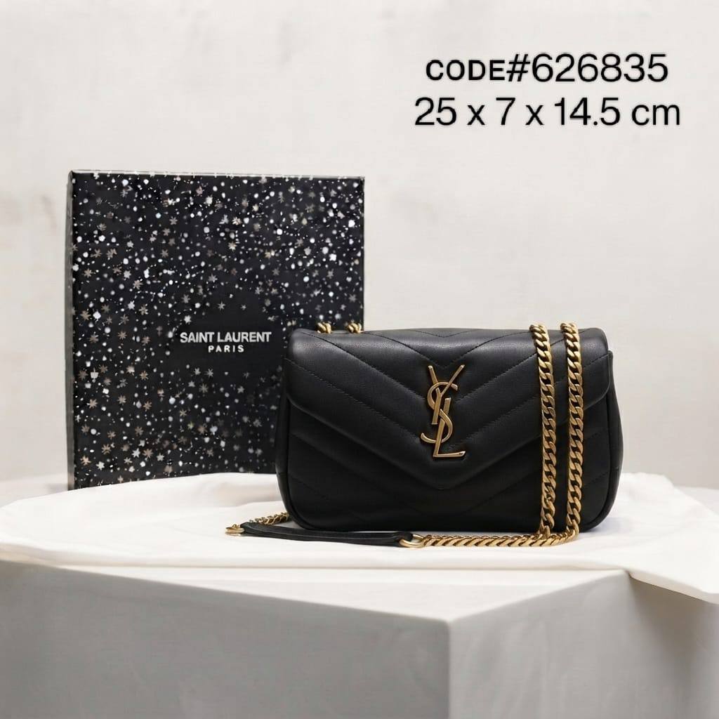 YSL
ʟᴏᴜʟᴏᴜ sʜᴏᴜʟᴅᴇʀ ʙᴀɢ
ɪɴ ʙʀᴏɴᴢᴇ ɢᴏʟᴅ ᴛᴏɴᴇᴅ
ʜᴀʀᴅᴡᴀʀᴇ ɪɴ sɪɢɴᴀᴛᴜʀᴇ ʟᴏɢᴏ
sᴏғᴛ ʟᴀᴍʙsᴋɪɴ ʟᴇᴀᴛʜᴇʀ ᴍᴀᴛᴇʀɪᴀʟ
sɪᴢᴇ: 25 cm
ᴡɪᴛʜ BOX

90 dhs💓

Zain31
♥️♥️♥️