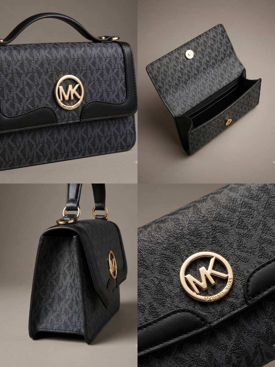 MK 3ɴ1 sᴇᴛ
sɪɢɴᴀᴛᴜʀᴇ ᴍᴋ ᴘᴀᴛᴛᴇʀɴ ᴄᴀɴᴠᴀs
ɢᴏʟᴅ ʜᴀʀᴅᴡᴀʀᴇ
ᴡɪᴛʜ ʟᴏɴɢ ʙᴇʟᴛ sᴛʀᴀᴘ
 ʙ: 27 x 11 x 20.5 cm
 s: 20 x 6 x 13 ᴄm
 ᴡᴀʟʟᴇᴛ: 18 x 10 ᴄm

90 dhs✅

Zain31
♥️♥️♥️