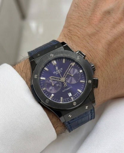 Hublot watch for men 
good quality 
180 dhs✅

Zain59
♥️♥️♥️