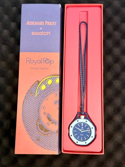 AP swatch Royal pop
*New arrival*🔥
*Available 

With box 🎁🎁🎁

50 dhs✅

Zain08
♥️♥️♥️