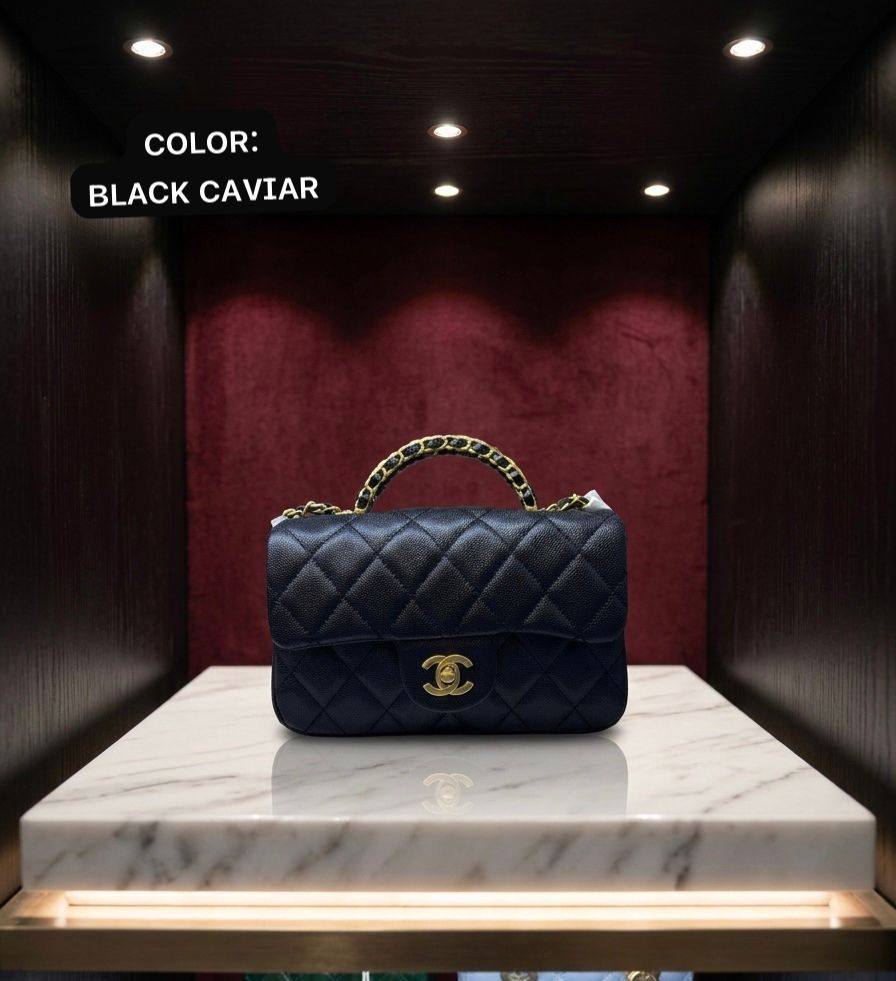 Chanel ᴍɪɴɪ ғʟᴀᴘ
ᴛᴏᴘ ʜᴀɴᴅʟᴇ ɢᴏʟᴅ ᴄʜᴀɪɴ
ᴡɪᴛʜʙᴏx
🎁🎁🎁

ᴄᴀᴠɪᴀʀ ᴍᴀᴛᴇʀɪᴀʟ 
sɪᴢᴇ:20ᴄᴍ
95 dhs✅

Zain56
♥️♥️♥️
