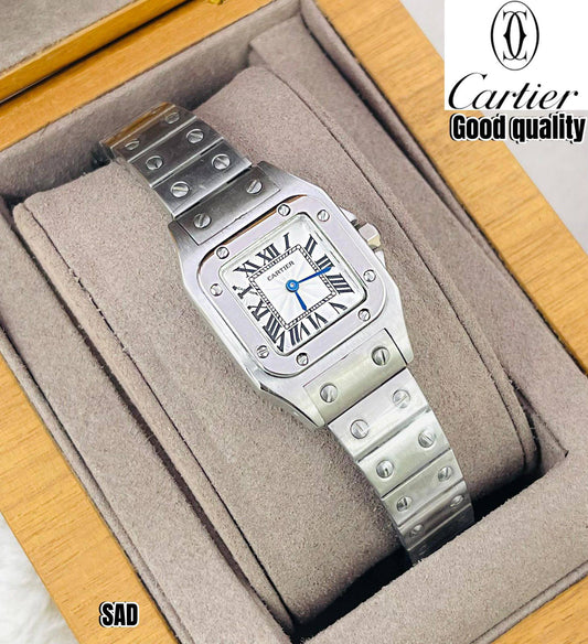 Cartier Santos Ladies
*Battery*
310 dhs❣️

Zain29
♥️♥️♥️