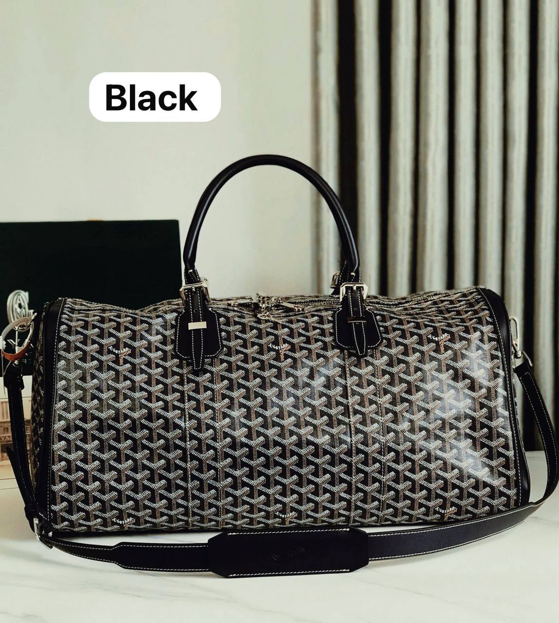 GOYARD 
TRAVELING BAG 
COPY ONE 
160 dhs✅

Zain295
♥️♥️♥️