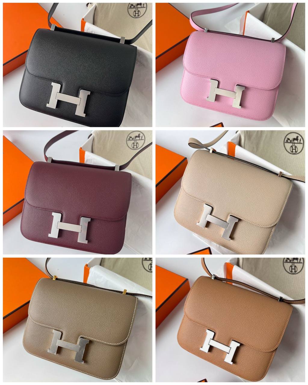 Hermes 
Best quality 

with box’s 
🎁🎁🎁

100 dhs✅
size 23 Cm

Zain290
♥️♥️♥️