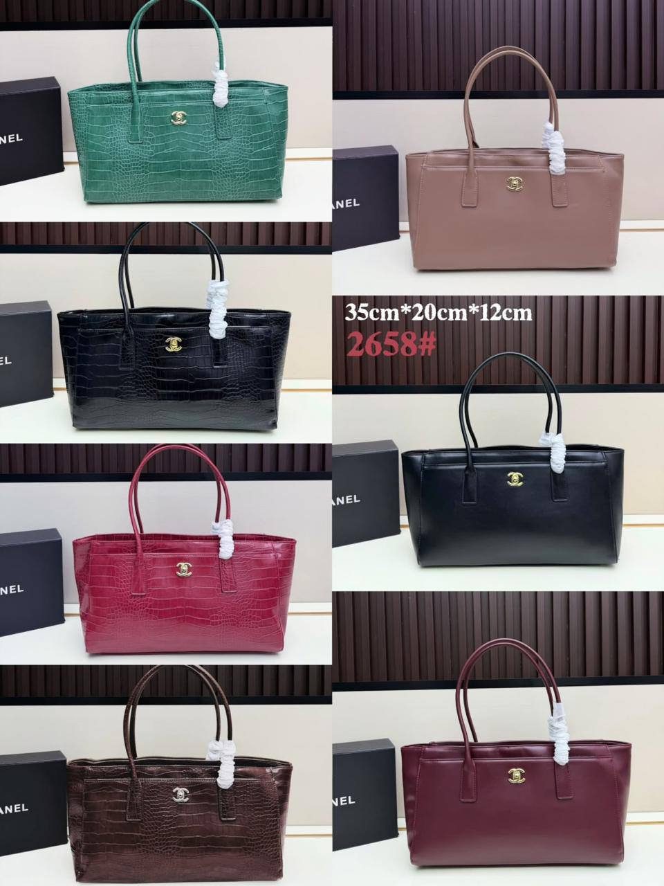 CHANEL COPY ONE 
NEW CAME 
210 dhs🇦🇪🇦🇪
SIZE: 35cm

Zain295
♥️♥️♥️