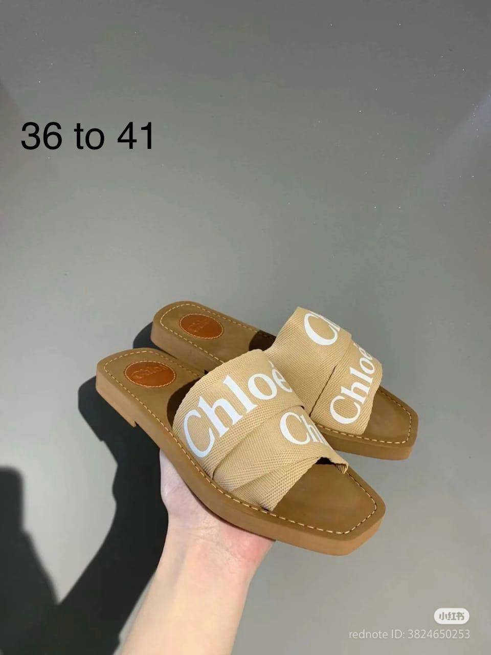 NEW CAME 
GOOD QUALITY
CHLOE SLIPPER
80 dhs❣️
Size 36-41

Zain40
♥️♥️♥️