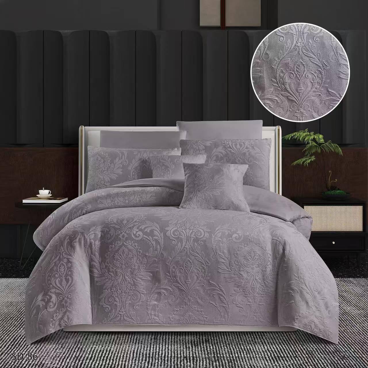 💥💥💥
⬇️⬇️⬇️
New collection 
Embroidery 
Jack cotton 
Comfort set
King size comfort 6pcs set
170 dhs🪙🌨️

Zain99
♥️♥️♥️