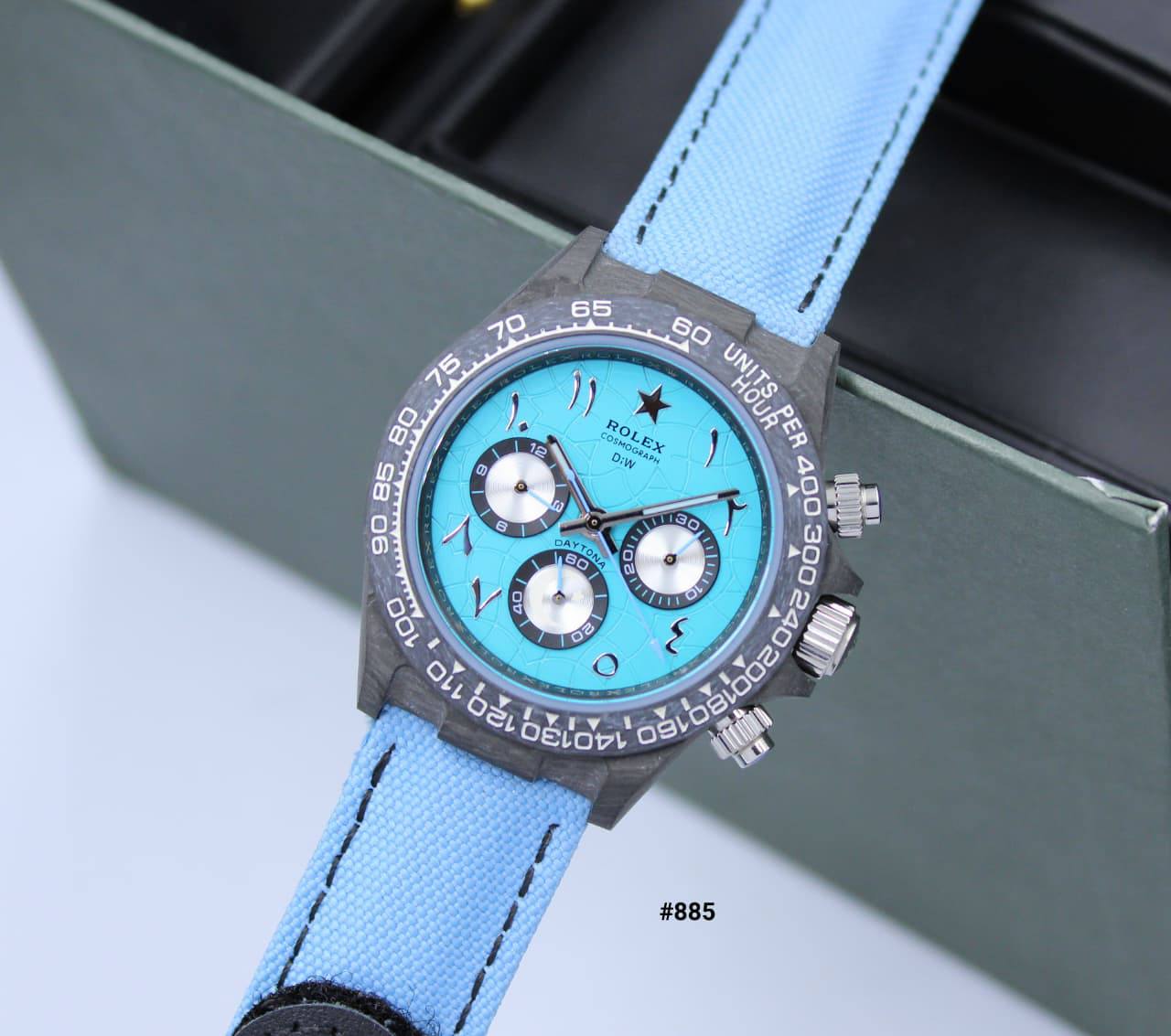ROLEX MEN DAYTONA CARBON ARABIC AUTOMATIC 41MM

580 dhs❣️

Zain58
♥️♥️♥️