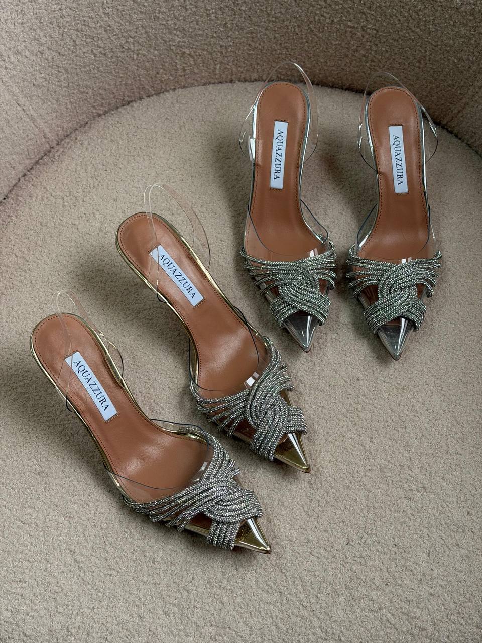 Aquazzura
𝑨𝑨𝑨 𝑸𝑼𝑨𝑳𝑰𝑻𝒀
𝑺𝑰𝒁𝑬 {36 𝒕𝒐 41}
450 dhs✅

Zain81
♥️♥️♥️