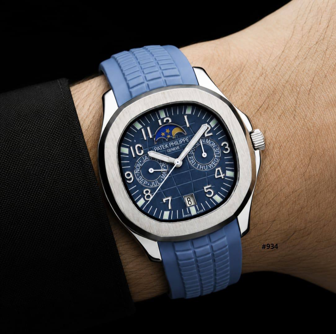 PATEK PHILIPPE AQUANAUT LUCE ANNUAL CALENDAR 40MM

*AUTOMATIC*

410 dhs🇦🇪🇦🇪

Zain58
♥️♥️♥️