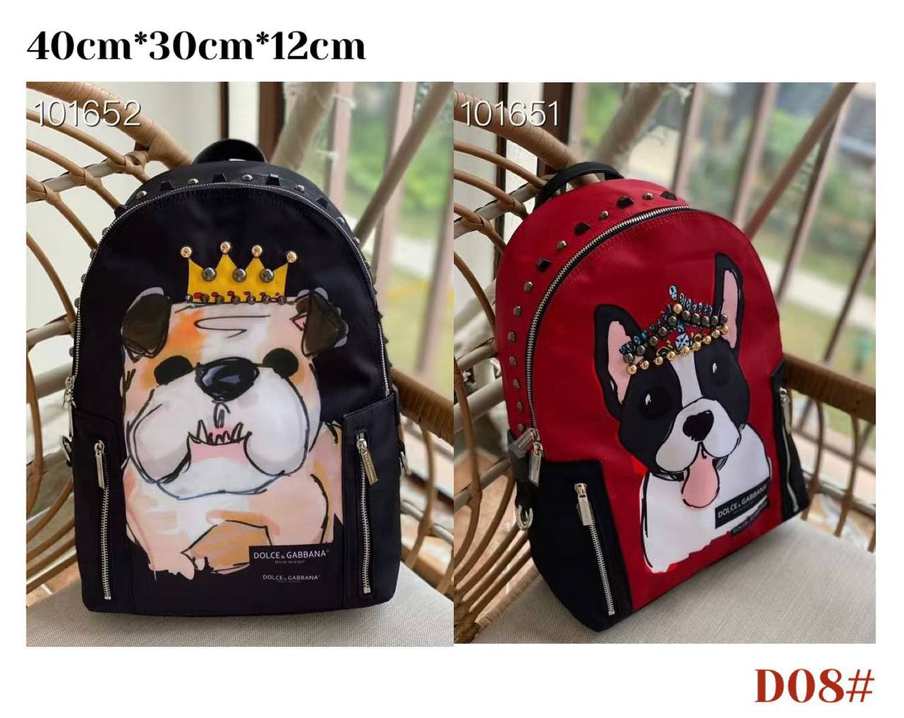 D&Gbackpack 
120 dhs🪙💕

Zain39
♥️♥️♥️