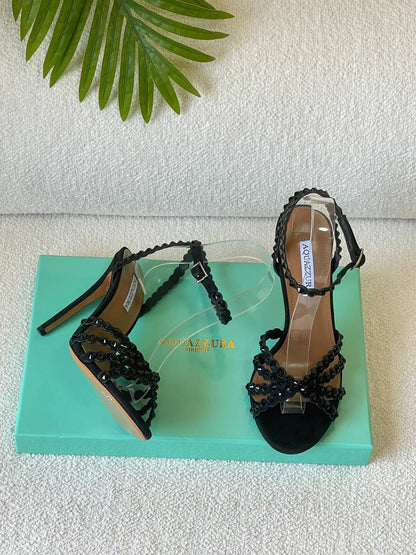 AQUAZZURA
SuperMaster Quality 💯
450 dhs💓
Size: 36-41💥

Zain171
♥️♥️♥️