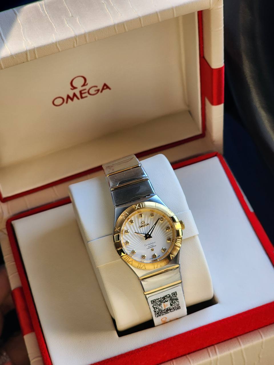 Omega 

watch for ladies 

good quality  

no stone

190 dhs🇦🇪🇦🇪

Zain59
♥️♥️♥️