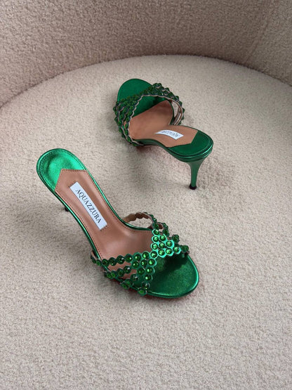 Aquazzura
𝑨𝑨𝑨 𝑸𝑼𝑨𝑳𝑰𝑻𝒀
𝑺𝑰𝒁𝑬 {36 𝒕𝒐 42}
𝑯𝑬𝑬𝑳 8.5 𝑪𝑴
490 dhs🇦🇪

Zain81
♥️♥️♥️