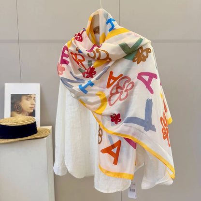 Silk scarf 
40 dhs✅

Zain93
♥️♥️♥️