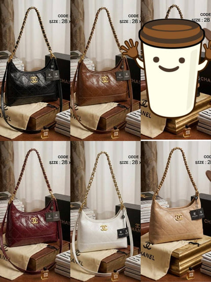 CHANEL ʜᴏʙᴏ ᴛᴏᴛᴇʙᴀɢ
sʜᴏᴜʟᴅᴇʀ ʙᴀɢ
ɢʀᴀɪɴᴇᴅ ᴄᴀʟғsᴋɪɴ
ɢʟᴏssʏ ʟᴇᴀᴛʜᴇʀ
ɢᴏʟᴅ ᴄʜᴀɪɴ ʙᴇʟᴛ
ɢᴏʟᴅ ʜᴀʀᴅᴡᴀʀᴇ
sɪᴢᴇ : 28 cm
ᴡɪᴛʜ BOX
🎁🎁🎁

80 dhs✅

Zain31
♥️♥️♥️