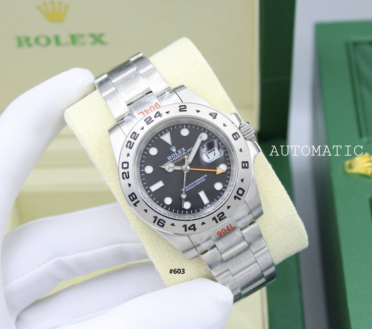 ROLEX MEN AUTOMATIC 41mm

180 dhs🪙

Zain58
♥️♥️♥️