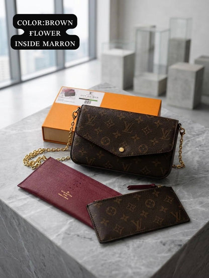 LV
ᴘᴏᴄʜᴇᴛᴛᴇ ғᴇʟɪᴄɪᴇ
ɢᴏʟᴅ ʜᴀʀᴅᴡᴀʀᴇ
ᴡɪᴛʜʙᴏx
ʟᴇᴀᴛʜᴇʀ/ɢᴀᴍᴏsᴀ
sɪᴢᴇ:2𝟎ᴄᴍ
85 dhs✅

Zain56
♥️♥️♥️