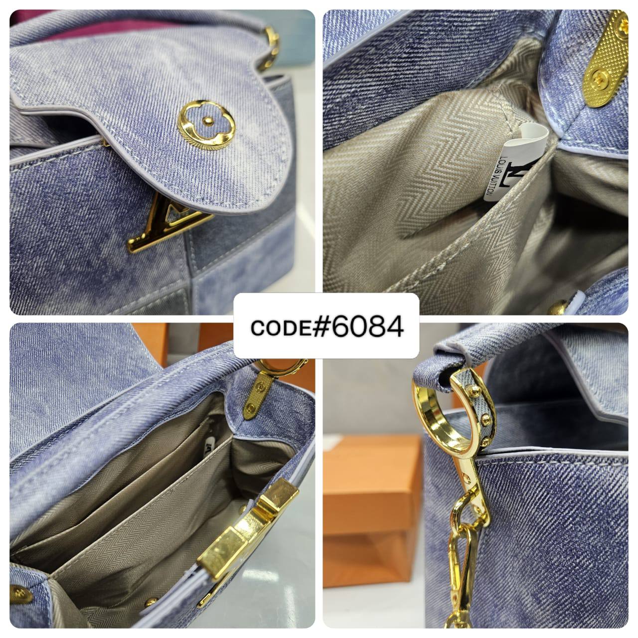 LV
ᴄᴀᴘᴜᴄᴄɪɴᴇ ᴛᴏᴘ ʜᴀɴᴅ ʙᴀɢ
ᴡɪᴛʜ ʟᴏɴɢ ʙᴇʟᴛ sᴛʀᴀᴘ
ɢᴏʟᴅ ʜᴀʀᴅᴡᴀʀᴇ
sɪᴢᴇ : 20 cm
ᴡɪᴛʜ BOX
🎁🎁🎁

70 dhs🪙💕

Zain31
♥️♥️♥️