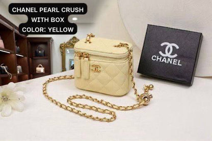 Chanel ᴘᴇᴀʀʟ ᴄʜʀᴜsʜ 
ᴡɪᴛʜ ʙᴏx
ʟᴀᴍʙsᴋɪɴ
sɪᴢᴇ:ɴᴀɴᴏ
95 dhs🇦🇪🇦🇪

Zain56
♥️♥️♥️