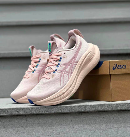 ASICS Gel-Nimbus 28 
（Cold Moss Illuminate Green）
（Pearl Pink Morganite）
（Black Graphite Grey） 
Size 36-45 ，
240 dhs✅

Zain18
♥️♥️♥️