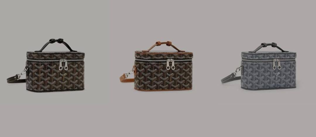 Goyard Muse Mini Vanity
good quality
18*11*9 cm 

with box
🎁🎁🎁
115 dhs💓

Zain95
♥️♥️♥️