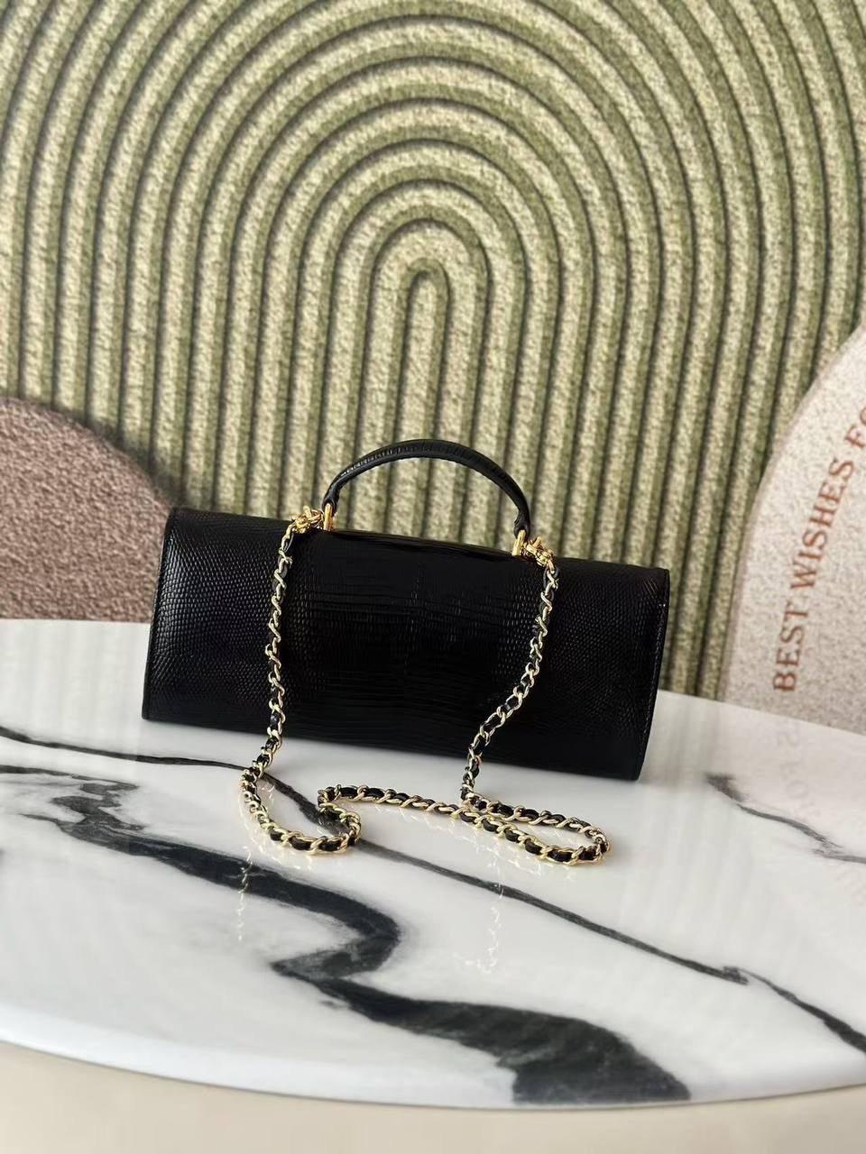 Chanel Lizard Calfskin Embossed Clutch With Chain✅*
⁠*size 25 cm*
For Price 👇 WhatsApp✅
0568585901 
0507557372
0552275751 Owner Zain 👌

Zain274
♥️♥️♥️