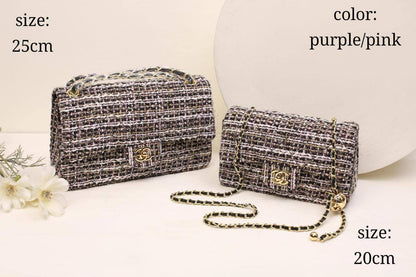 CHANEL MATELASSE ᴅᴏᴜʙʟᴇ ғʟᴀᴘ
    ғᴀʙᴜʟᴏᴜs ɢᴏʟᴅ ʜᴀʀᴅᴡᴀʀᴇ
ᴡɪᴛʜʙᴏx🎁
ϙᴜᴀʟɪᴛʏ:ᴄᴀɴᴠᴀs
sɪᴢᴇ:ᴄʜᴇᴄᴋ!!
      25ᴄᴍ 110 dhs✅
      20ᴄᴍ 100 dhs✅

Zain56
♥️♥️♥️