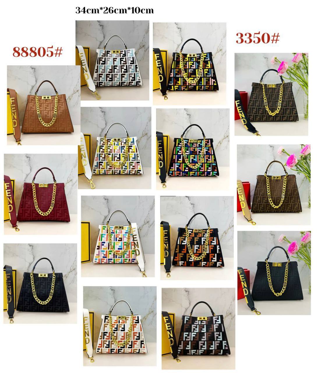 FENDI 
COPY ONE NEW CAME 
170 dhs💓

Zain39
♥️♥️♥️