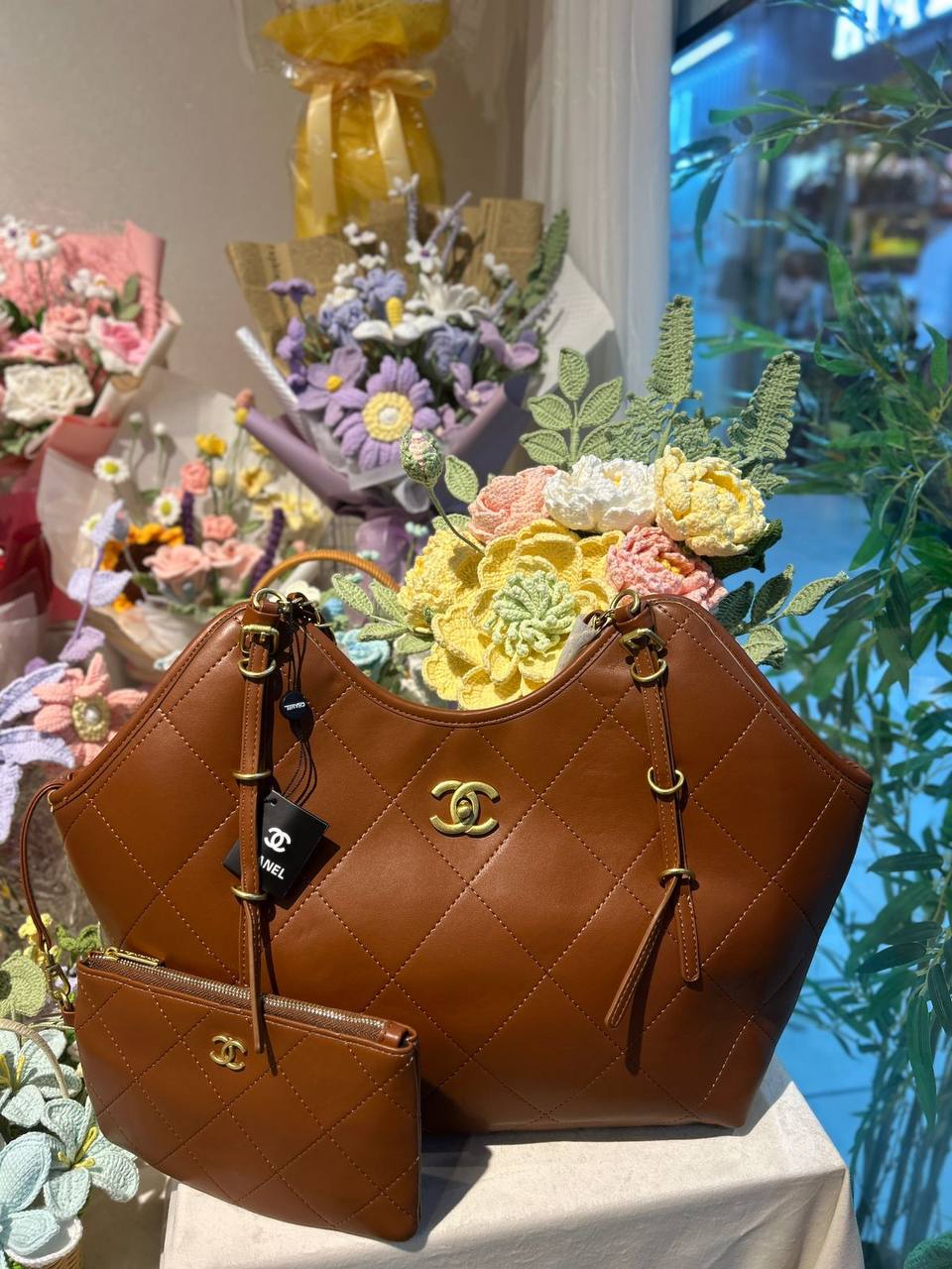 CHANEL 
30-45cm
110 dhs✅

Zain44
♥️♥️♥️