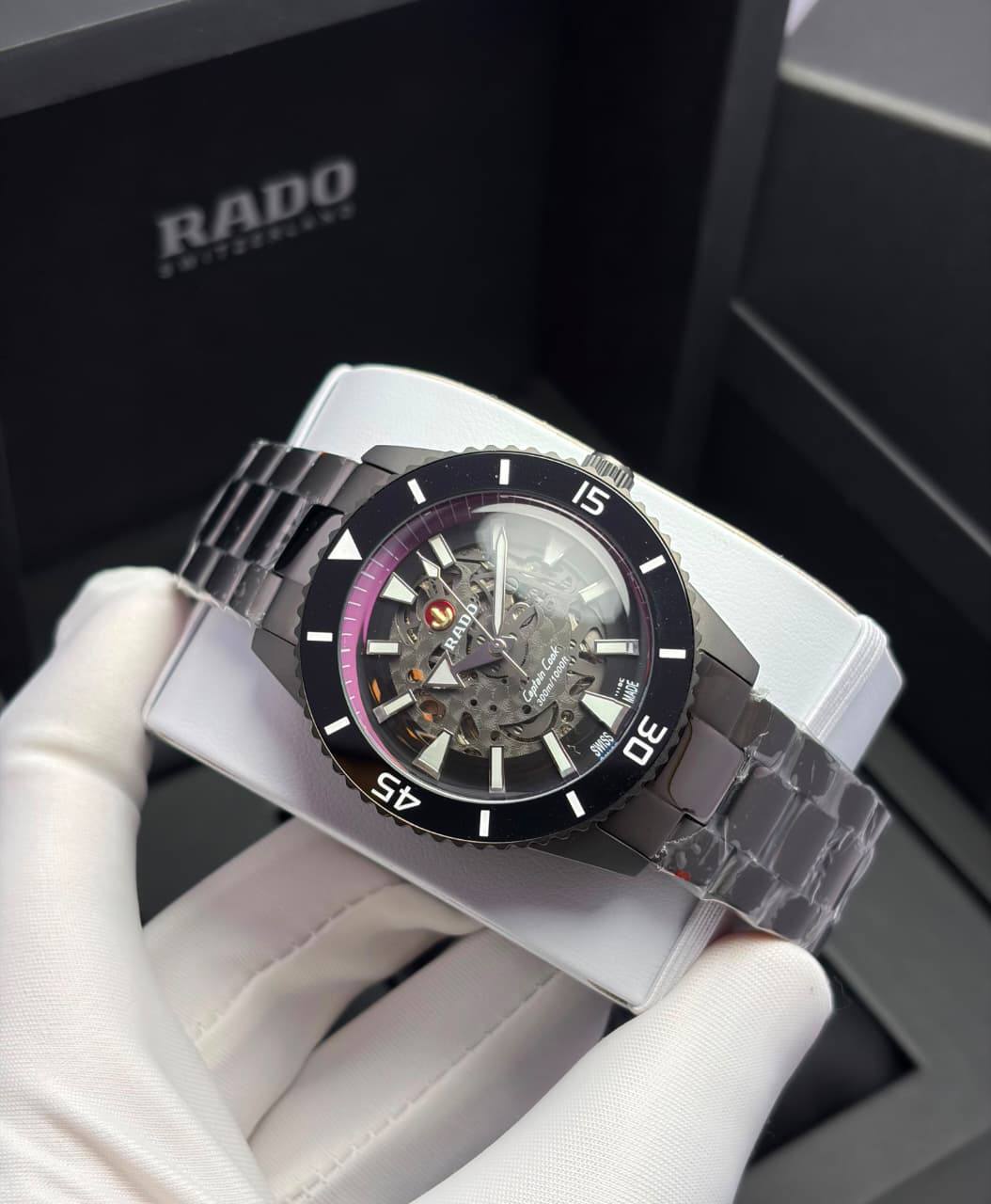 Rado watch for men good quality automatic 
280 dhs🇦🇪🇦🇪

Zain59
♥️♥️♥️
