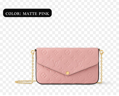 LV
ᴘᴏᴄʜᴇᴛᴛᴇ ғᴇʟɪᴄɪᴇ
ɢᴏʟᴅ ʜᴀʀᴅᴡᴀʀᴇ
ᴡɪᴛʜʙᴏx
🎁🎁🎁

ʟᴇᴀᴛʜᴇʀ/ɢᴀᴍᴏsᴀ
sɪᴢᴇ:21ᴄᴍ
75 dhs🌺

Zain56
♥️♥️♥️