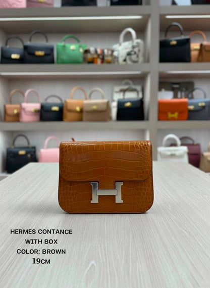 Hermes ᴄᴏɴsᴛᴀɴᴄᴇ 
ᴡɪᴛʜ ʙᴏx
ᴄʀᴏᴄᴏᴅɪʟᴇ ᴅᴇsɪɢɴ 
sɪᴢᴇ:19ᴄᴍ
100 dhs💓

Zain56
♥️♥️♥️