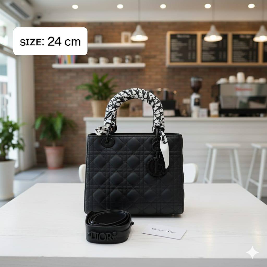 Dior
ᴍᴀᴛᴛᴇ ʟᴇᴀᴛʜᴇʀ ᴍᴀᴛᴇʀɪᴀʟ
ᴡɪᴛʜ ᴛᴡɪʟʟʏ ɪɴᴄʟᴜᴅᴇ
sɪᴢᴇ: 24 cm
ᴡɪᴛʜ BOX
🎁🎁🎁

110 dhs🪙🌨️

Zain31
♥️♥️♥️