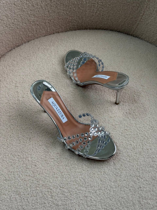 Aquazzura
𝑨𝑨𝑨 𝑸𝑼𝑨𝑳𝑰𝑻𝒀
𝑺𝑰𝒁𝑬 {36 𝒕𝒐 42}
𝑯𝑬𝑬𝑳 8.5 𝑪𝑴
490 dhs🇦🇪

Zain81
♥️♥️♥️