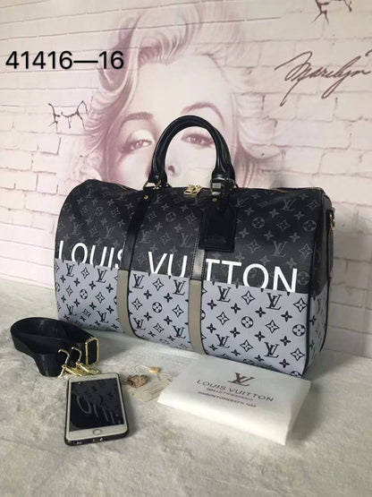 LV 
Travel Bags
140 dhs✅ Glossy
130 dhs✅ Normal

Zain137
♥️♥️♥️