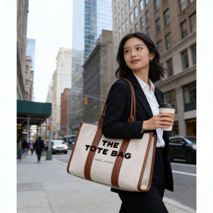 MARC JACOBS 
THE TOTE BAG 
BIG SIZE 
HIGH QUALITY
130 dhs🇦🇪🇦🇪

Zain295
♥️♥️♥️