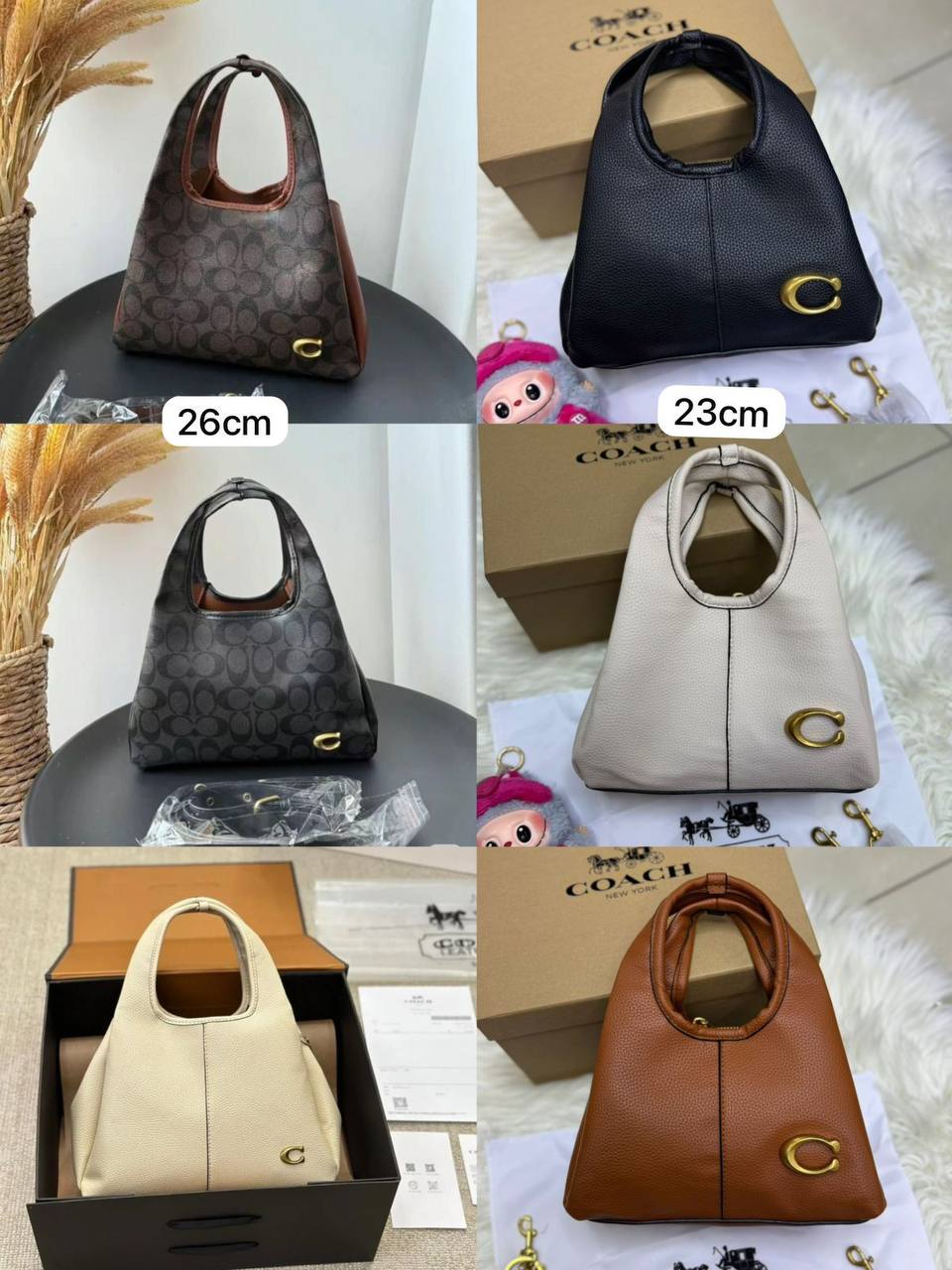 ❤️ Coach Lana
1⃣️ First quality +🎁

Size: 26 ~ 23 *16 cm

85 dhs✅

with box🎁

Zain115
♥️♥️♥️