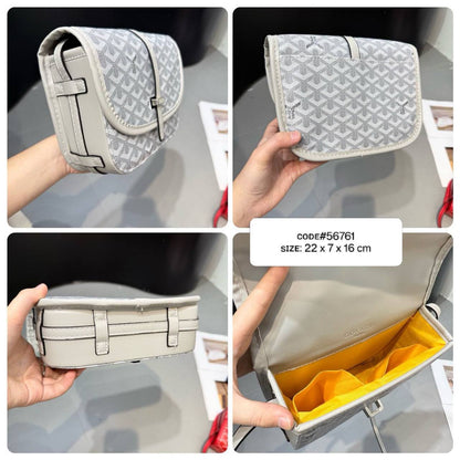 GOYARD ʙᴇʟᴠᴇᴅᴇʀᴇ
ᴍᴇssᴇɴɢᴇʀ ғʟᴀᴘ ʙᴀɢ
ɢᴏʏᴀʀᴅɪɴᴇ ᴄᴏᴀᴛᴇᴅ ᴄᴀɴᴠᴀs
ʟᴇᴀᴛʜᴇʀ ᴛʀɪᴍ
ᴡɪᴛʜ ʟᴏɴɢ ʙᴇʟᴛ sᴛʀᴀᴘ
sɪᴢᴇ: 22 cm

60 dhs✅

Zain31
♥️♥️♥️