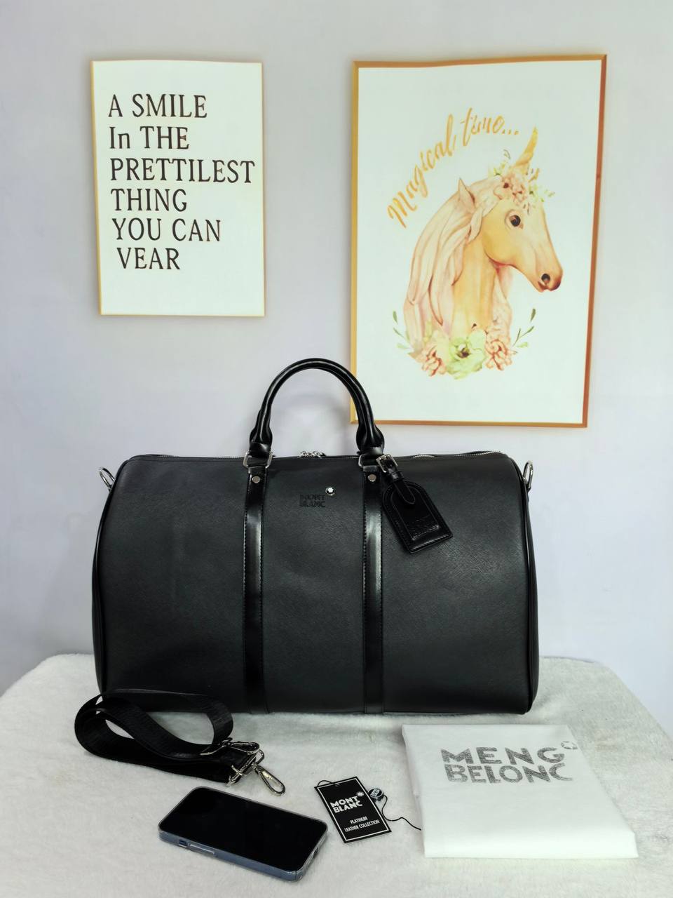LV 
Travel Bags
140 dhs✅ Glossy
130 dhs✅ Normal

Zain137
♥️♥️♥️