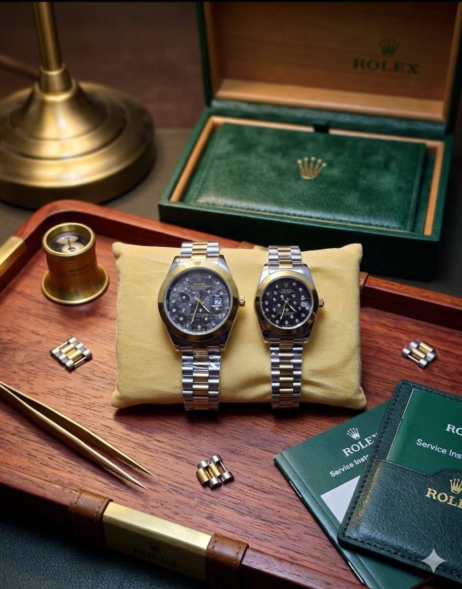 Rolex couple Set👫
 Battery

90 dhs🇦🇪🇦🇪

Zain29
♥️♥️♥️