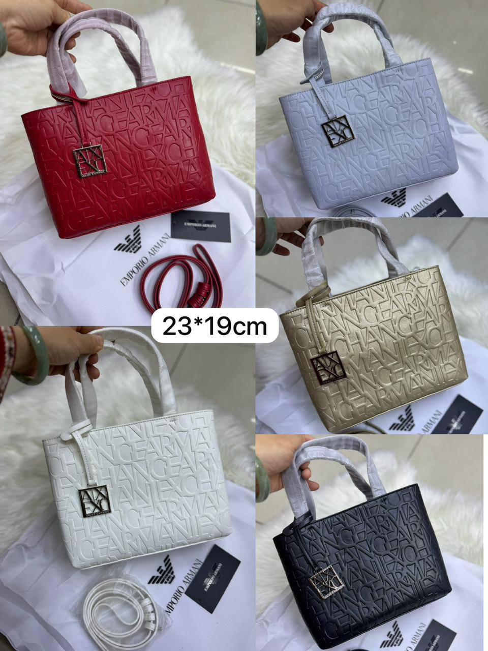 ❤️ Emporio Armani
1⃣️ First quality
Size: 23 * 19 cm
90 dhs🇦🇪

Zain115
♥️♥️♥️