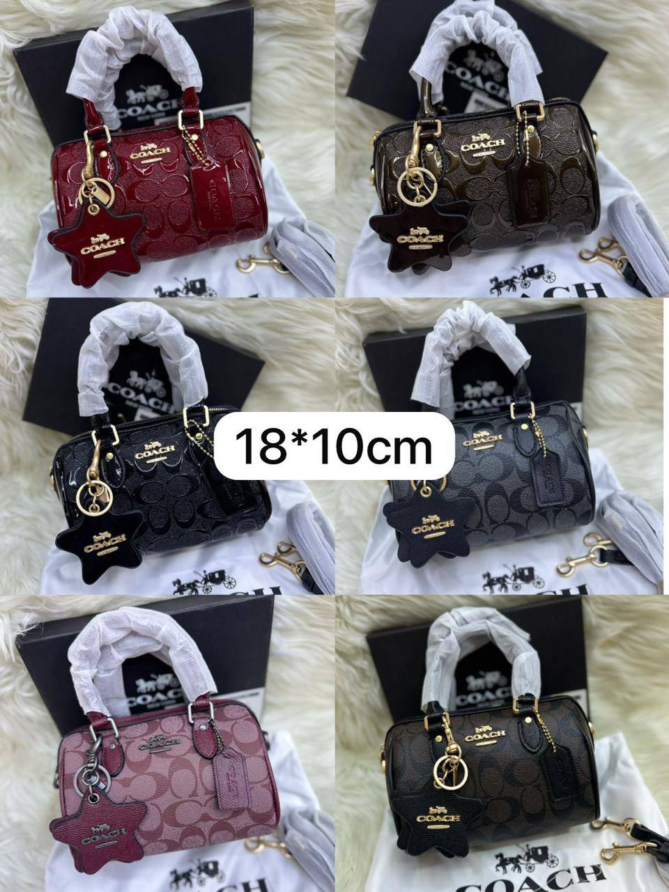Coach Rowan
Size : 18 * 10 cm
95 dhs🪙🖤
with box 🎁

Zain115
♥️♥️♥️